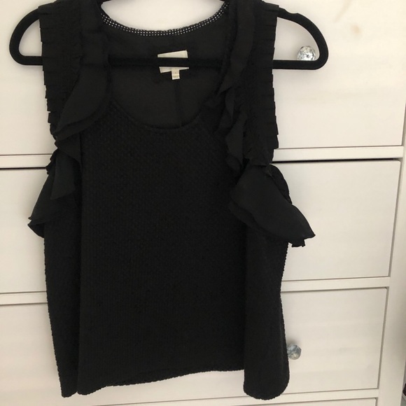 Anthropologie tank with ruffles - Picture 2 of 6